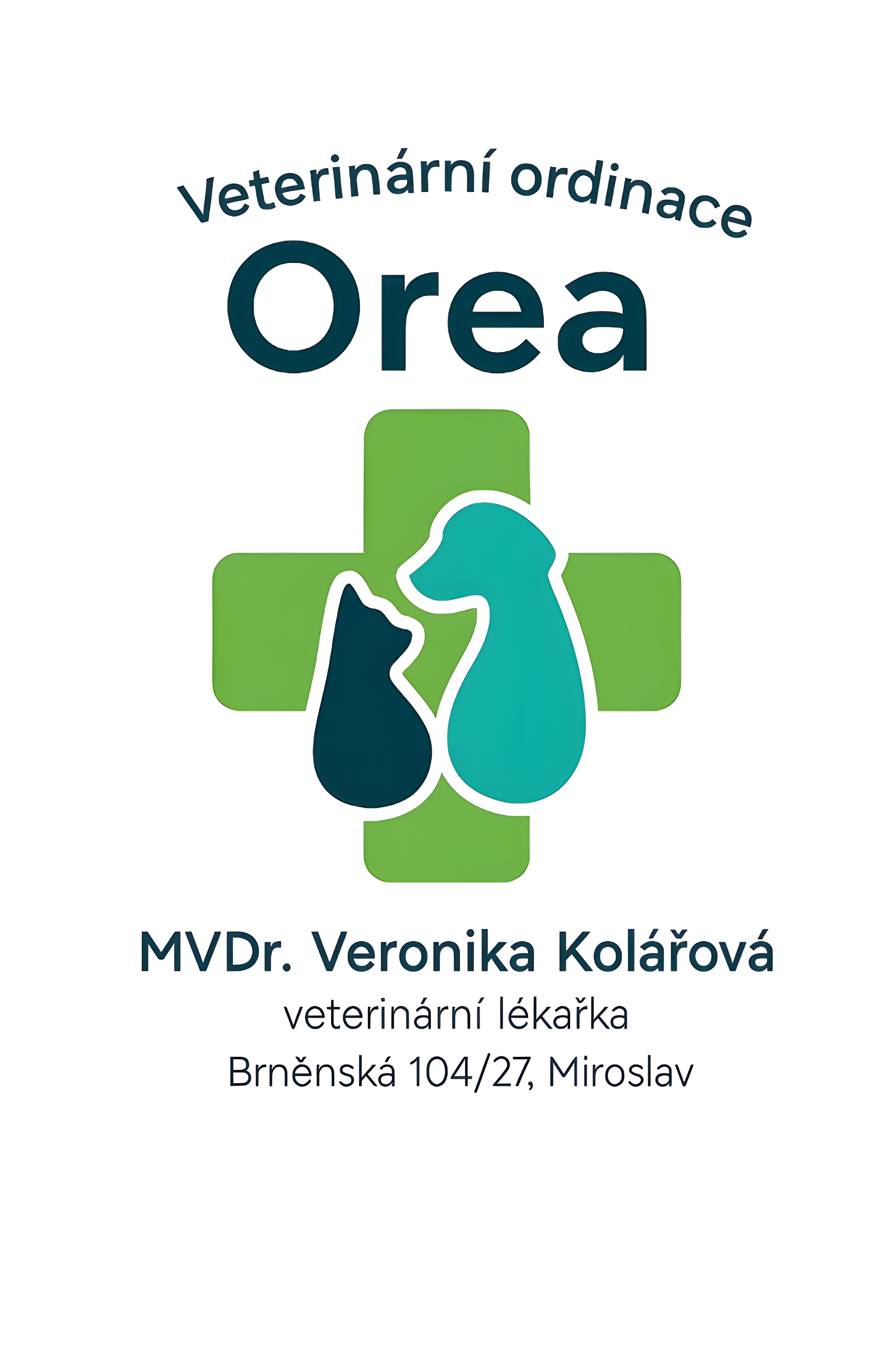 Logo veterinární ordinace Orea